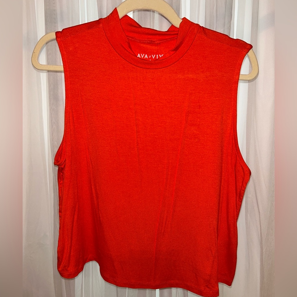 Orange Ava and Viv Shirt
